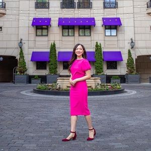 Barbiecore Hot Pink Dress